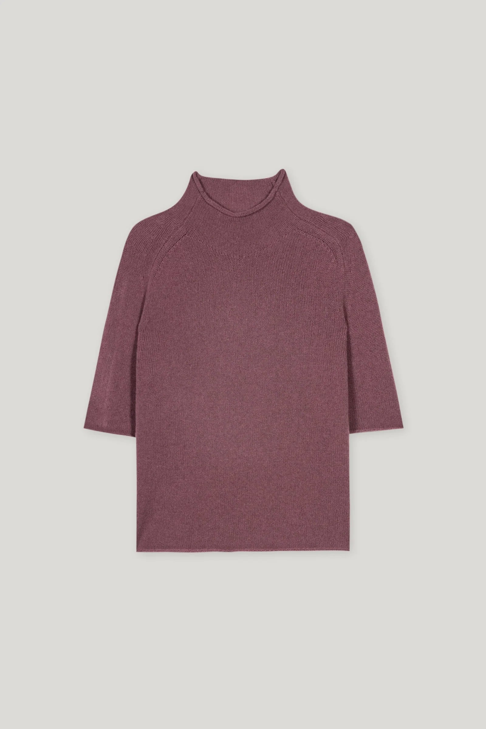 Пуловер с Къс Ръкав от Кашмирена Смес - Luisa Cerano