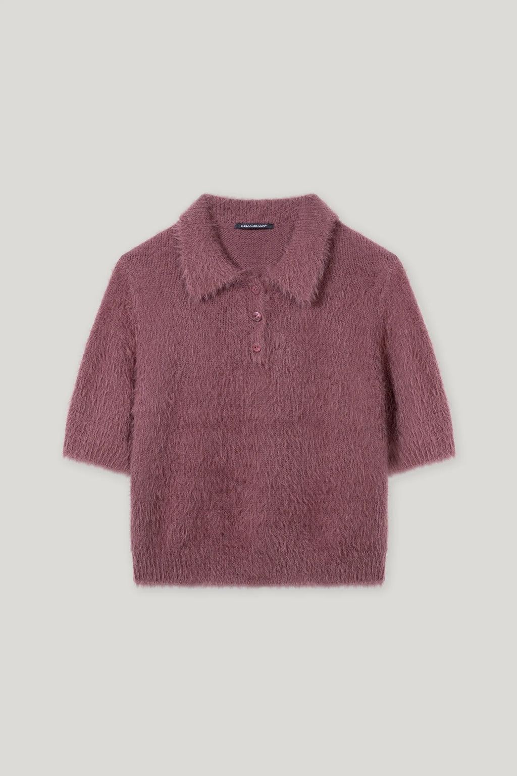 Поло с Ефект на Изкуствен Косъм - Luisa Cerano