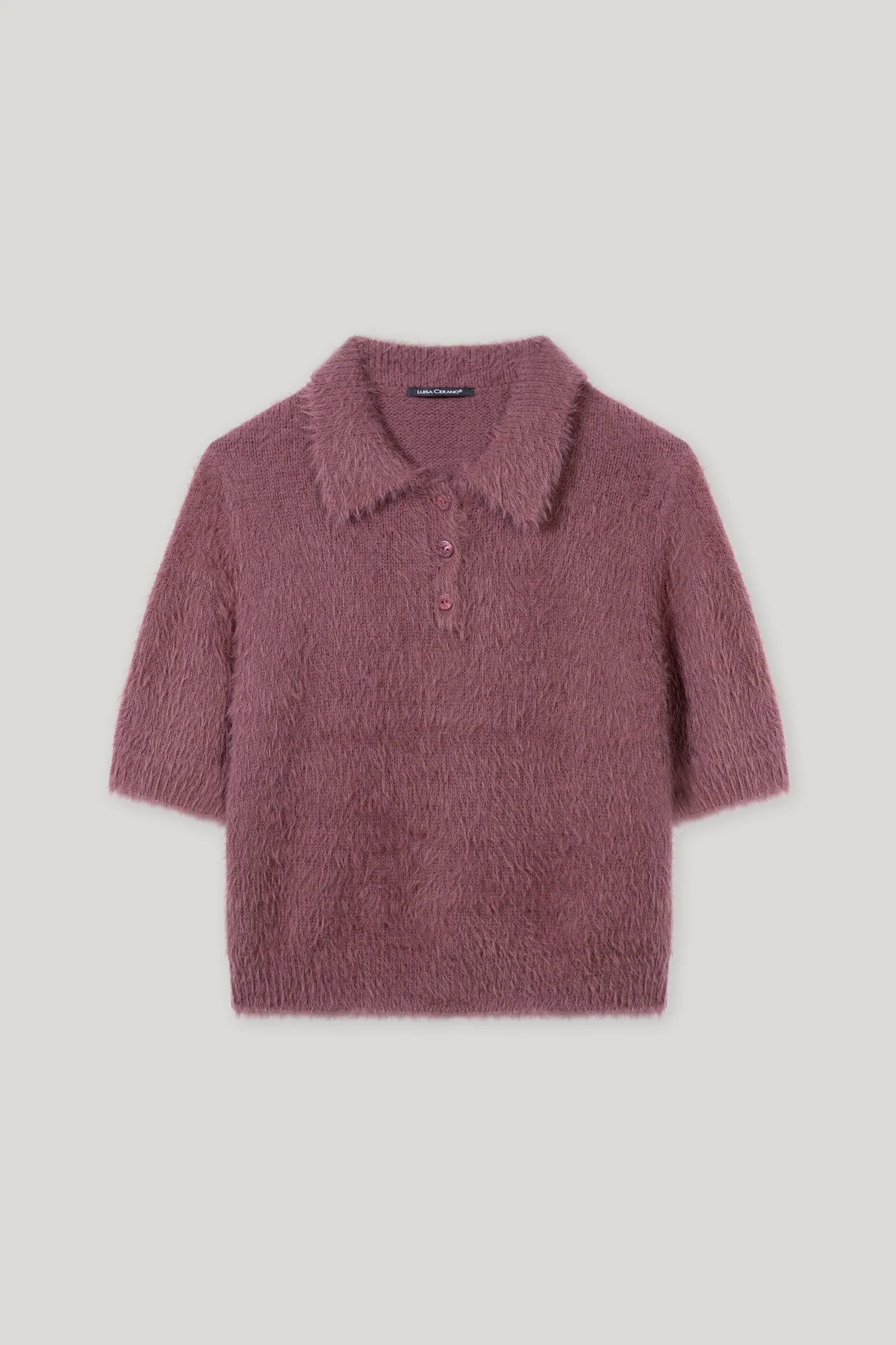 Поло с Ефект на Изкуствен Косъм - Luisa Cerano