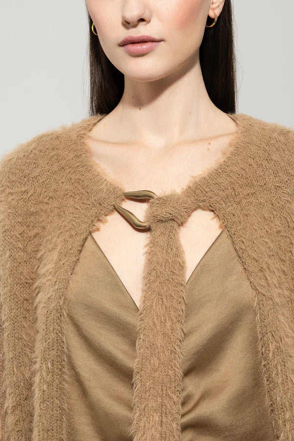 Жилетка с ефект на фалшива кожа - Luisa Cerano