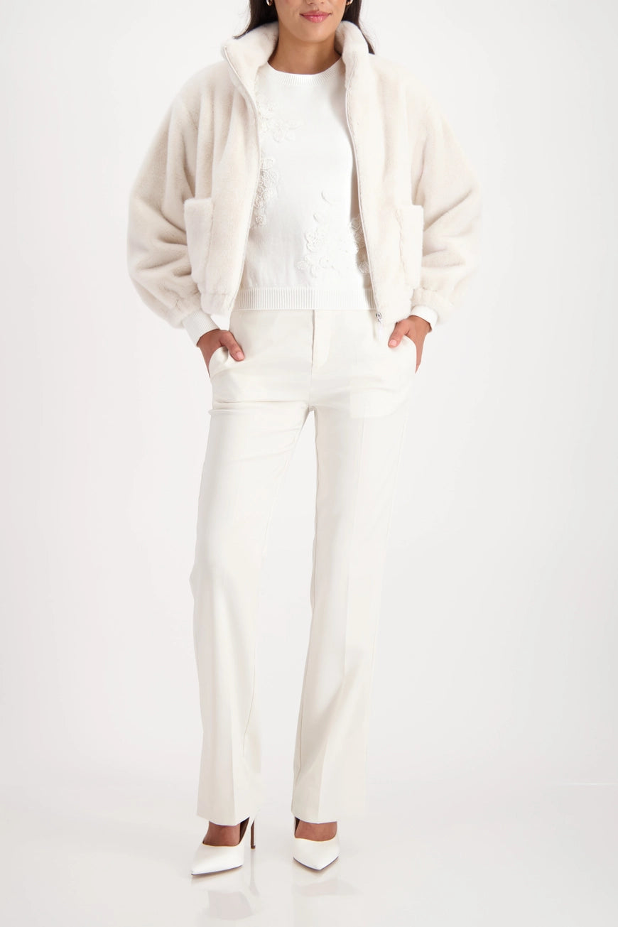 Пуловер с Декоративна Апликация - Monari