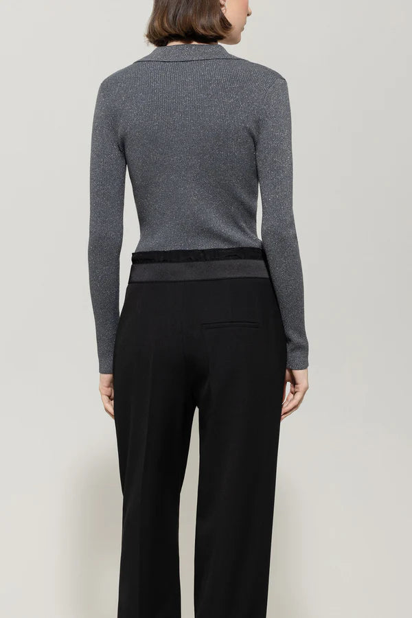 Пуловер от вълнена смес - Luisa Cerano