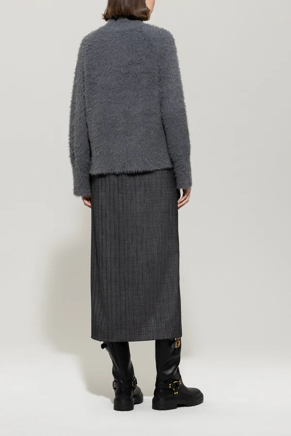 Пола тип молив с пинстрипа (тънко райе) - Luisa Cerano