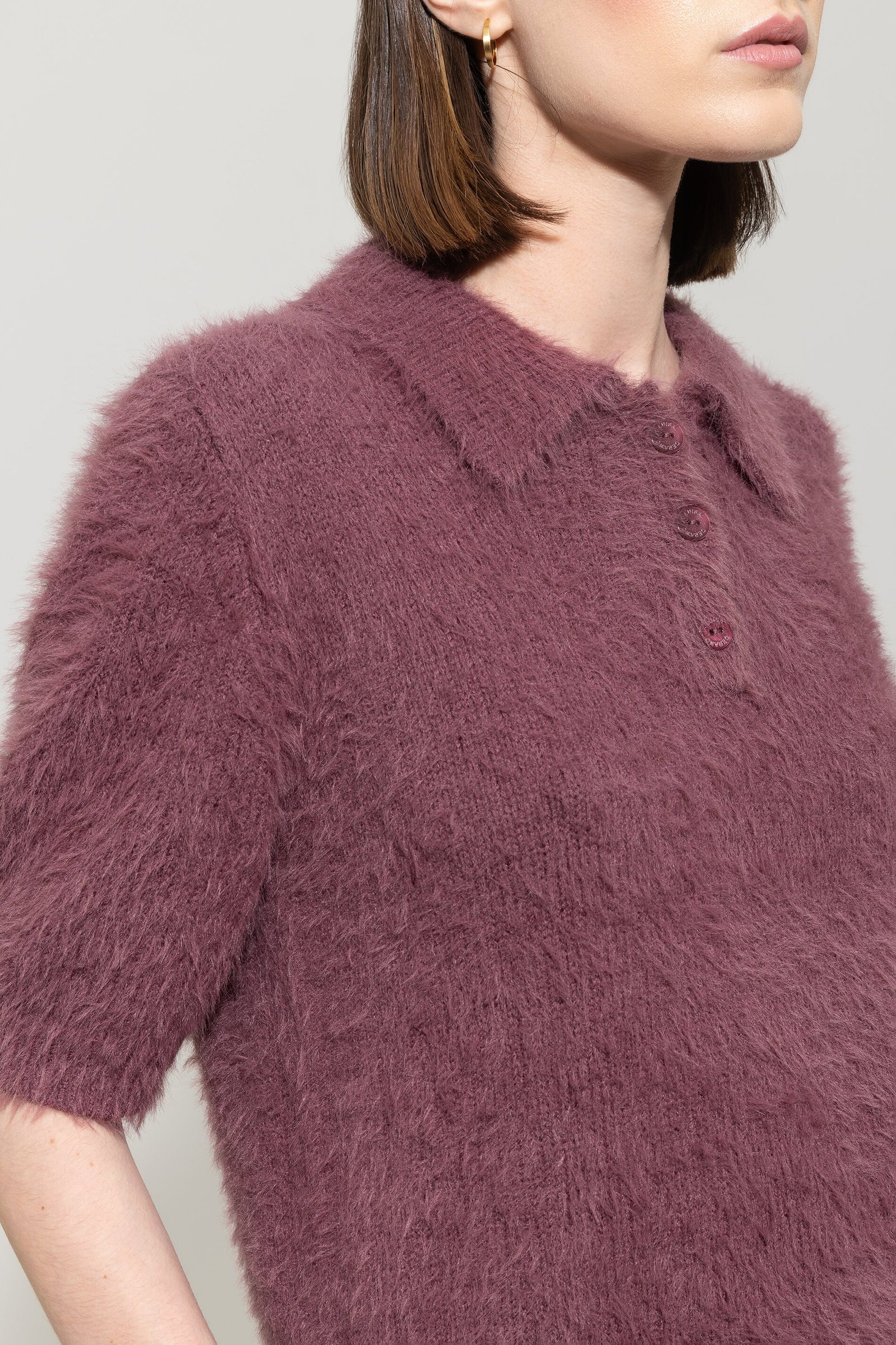 Поло с Ефект на Изкуствен Косъм - Luisa Cerano