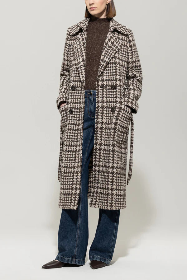 Дълго подплатено палто - Luisa Cerano