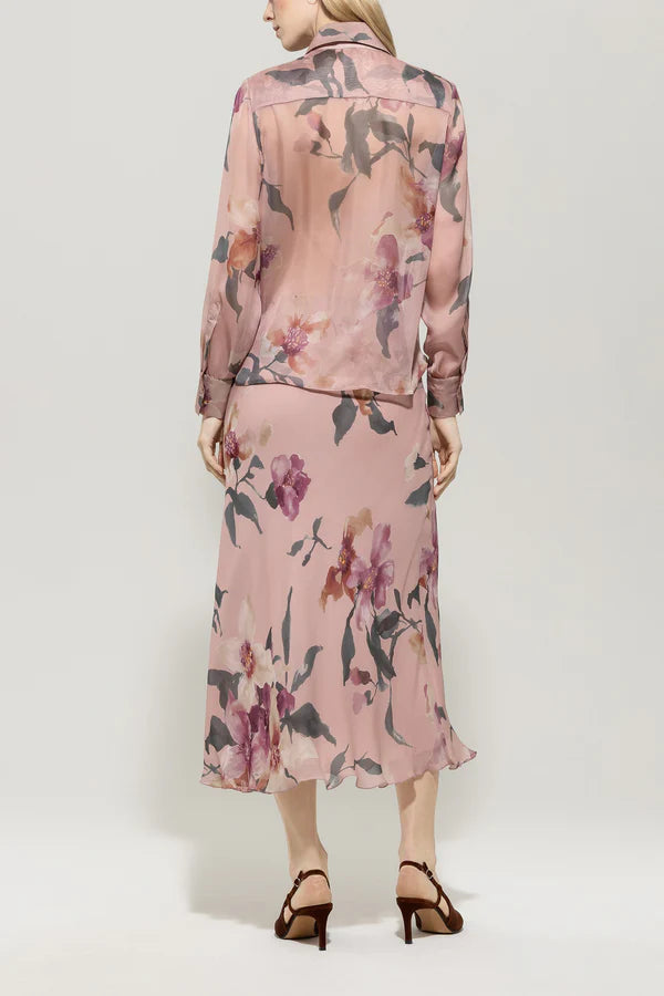 Дълга разкроена пола - Luisa Cerano