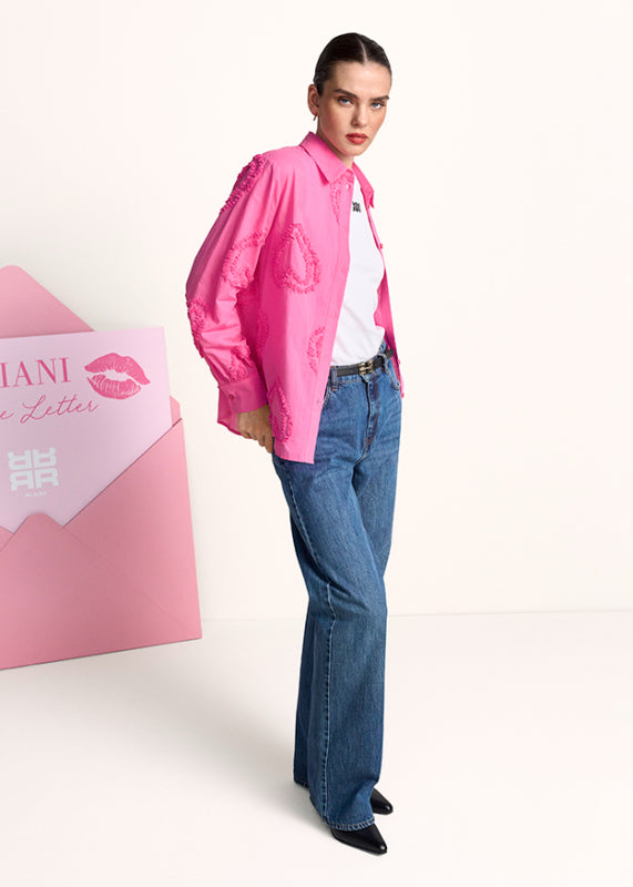 Риза със сърца - Riani