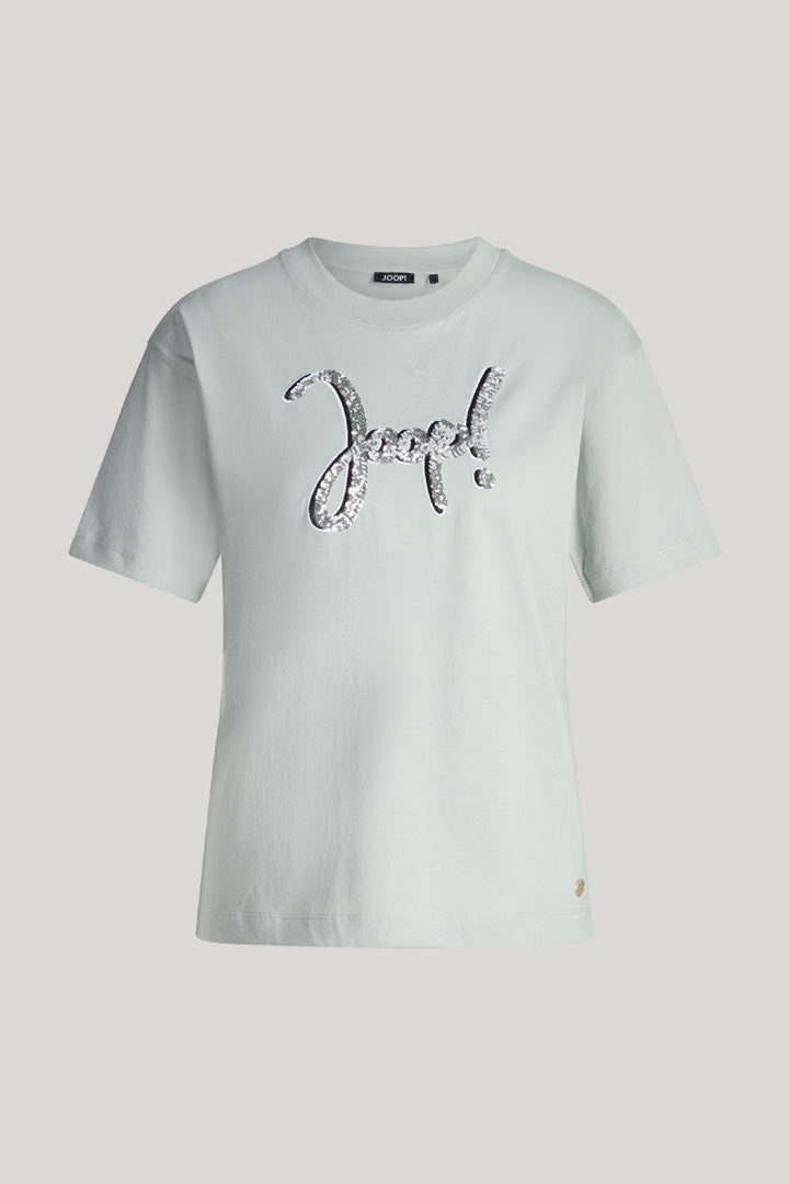 Тениска с блестящ лого надпис - JOOP!