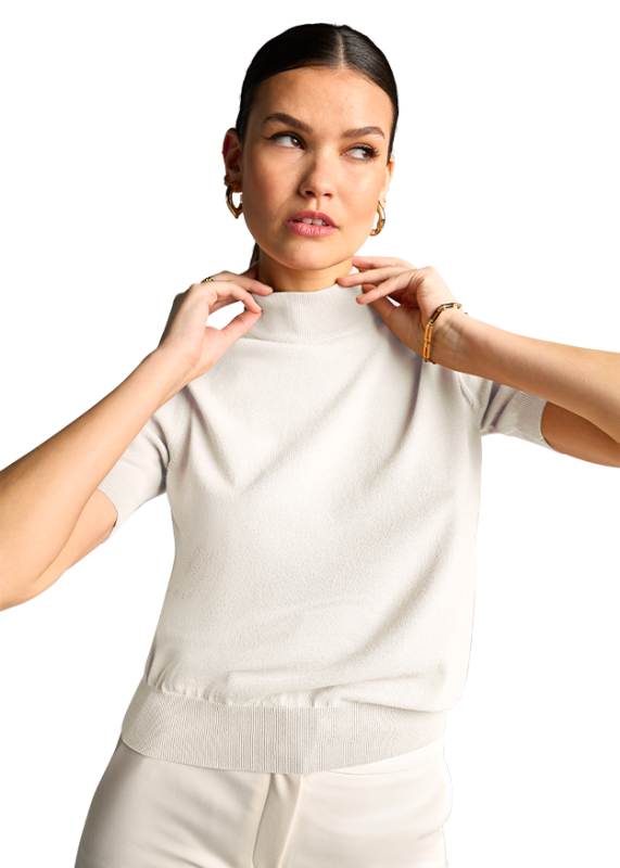 Пуловер с къс ръкав - Riani