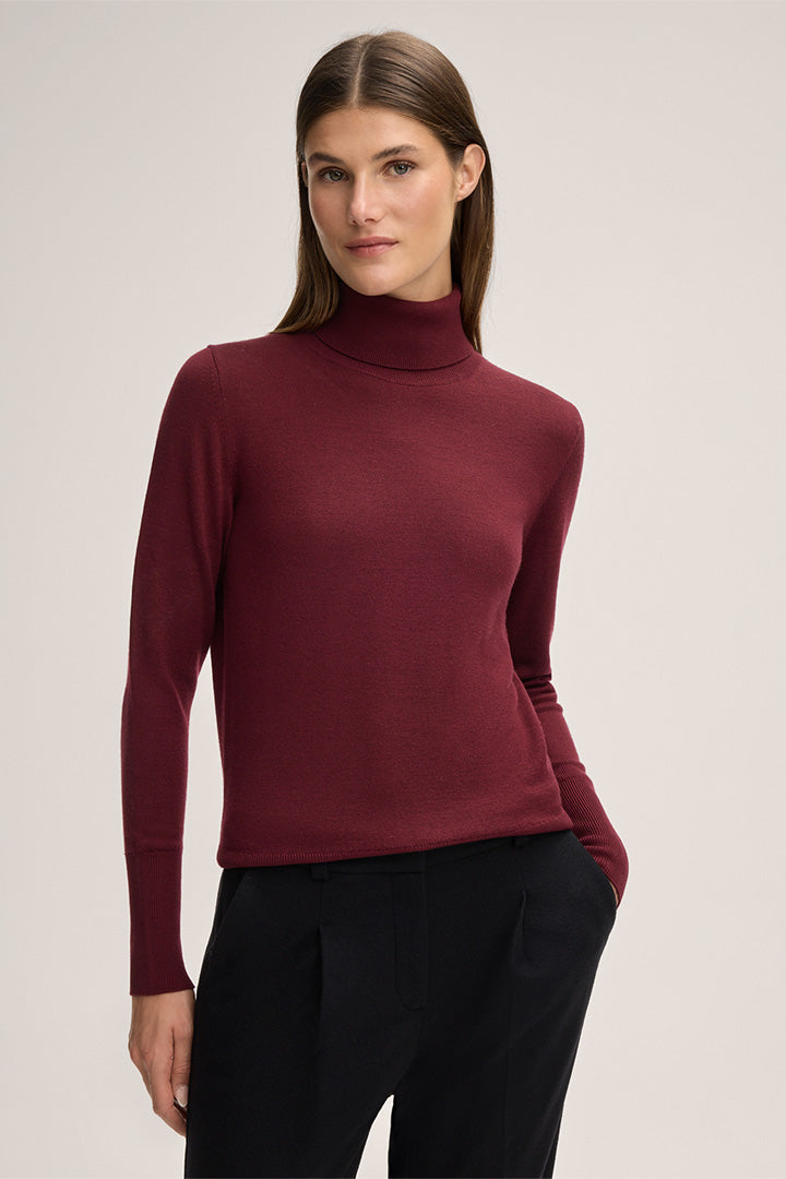 Вълнен пуловер поло - Windsor