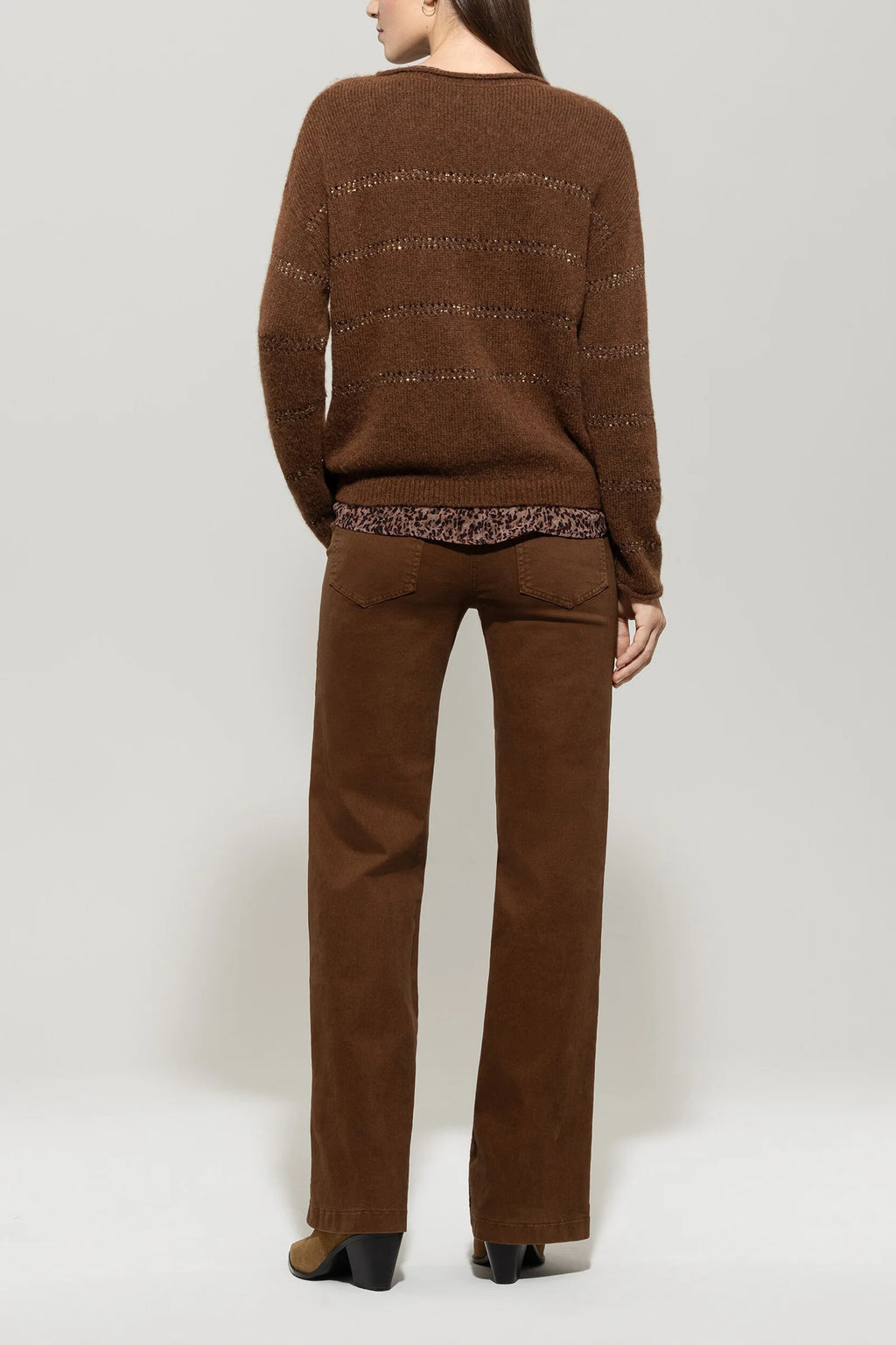 Разкроени Туил Дънки - Luisa Cerano