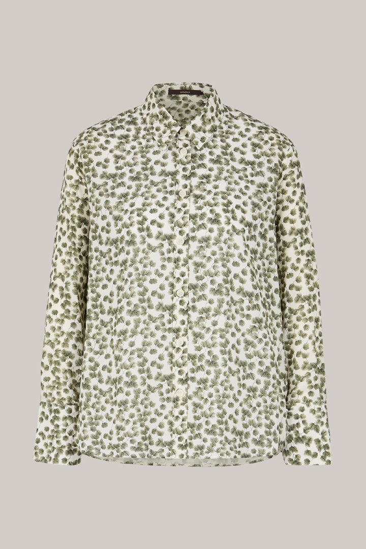 Риза с хармоничен принтов дизайн - Windsor