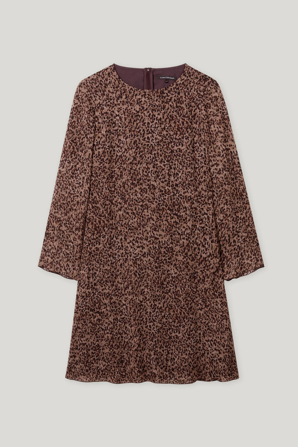 Рокля с Фин Животински Десен - Luisa Cerano