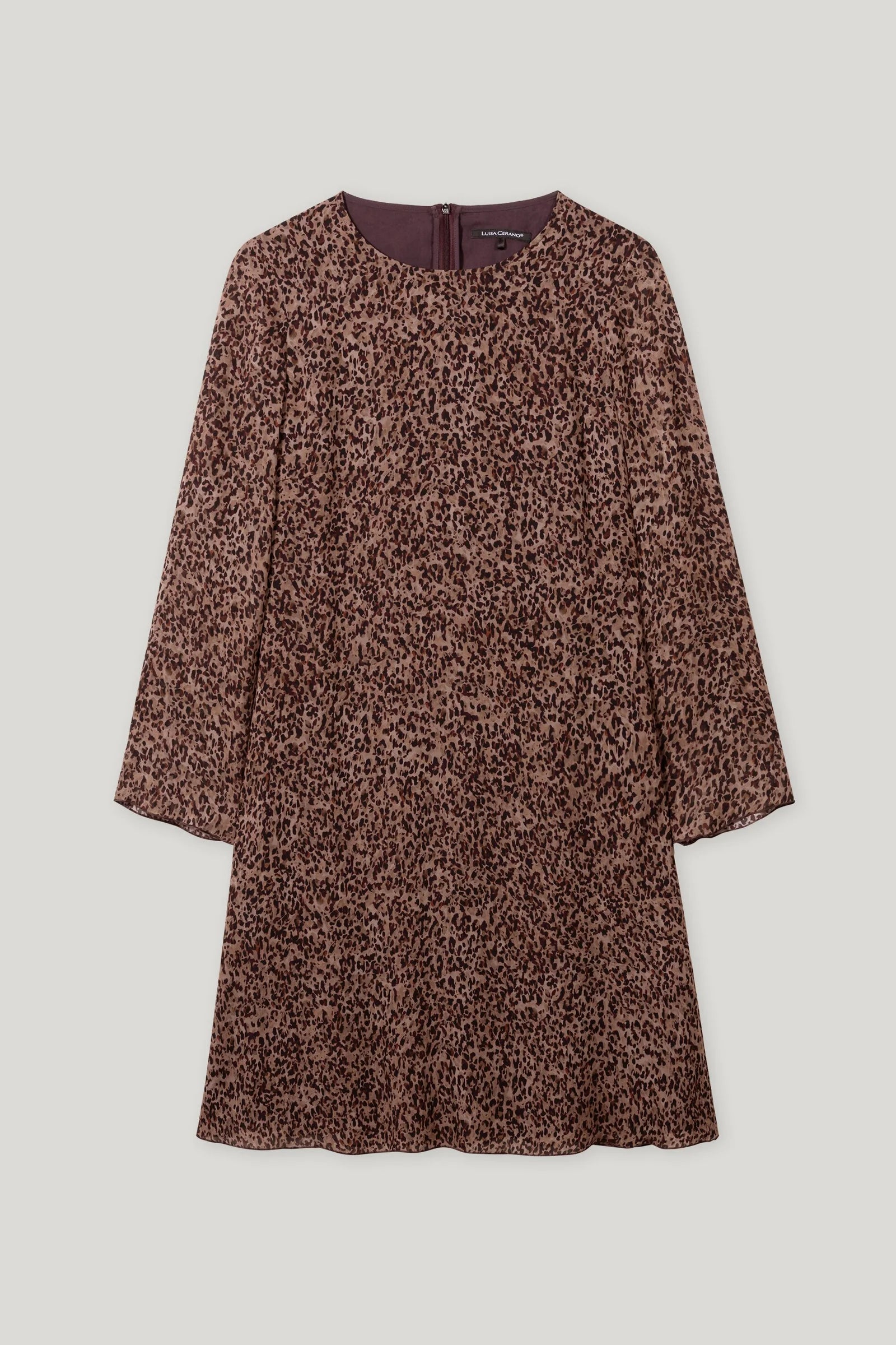 Рокля с Фин Животински Десен - Luisa Cerano