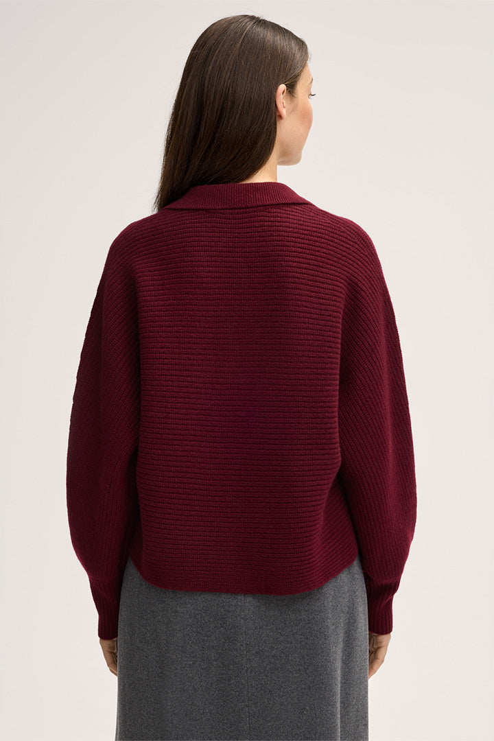 Пуловер с V-образно деколте - Windsor