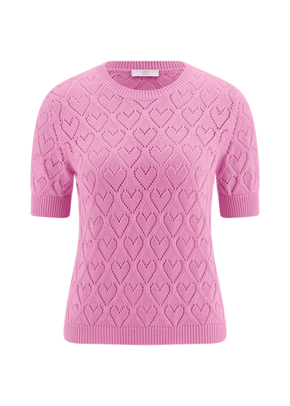 Пуловер със сърцевидни ажурни мотиви - Riani