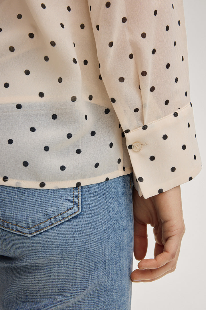 Риза с елегантен дизайн на точки - JOOP!