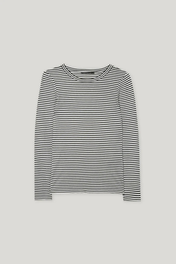 Раирана блуза с дълъг ръкав - Luisa Cerano