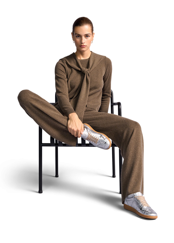 Панталон от кашмирена смес- Riani