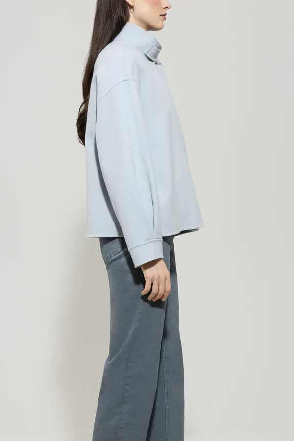 Късо палто от вълнено-кашмирена смес - Luisa Cerano