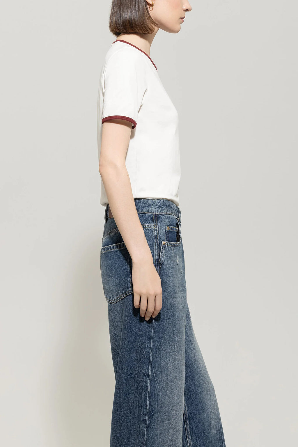 Тениска с Принт Мотив -Luisa Cerano