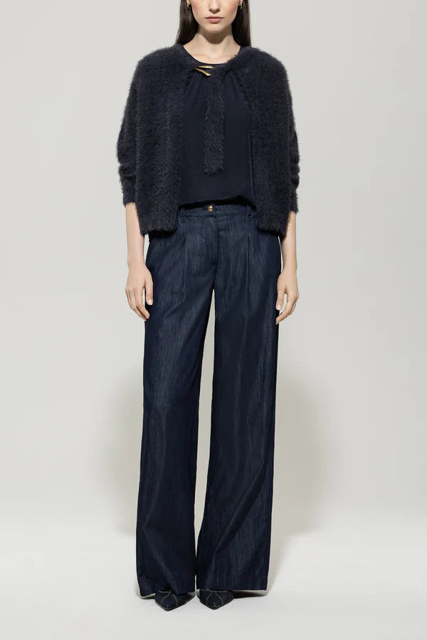 Жилетка с декоративно връзване - Luisa Cerano