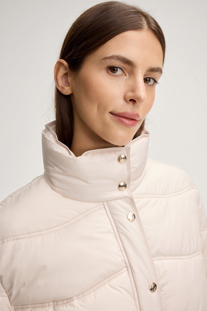 Ватирано яке Orkida в кремаво - Joop