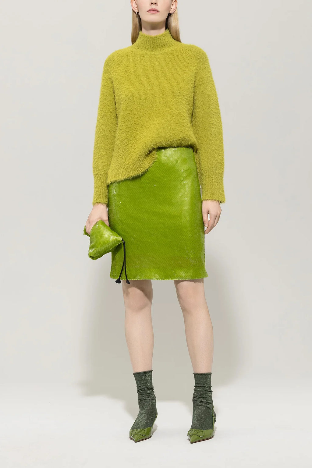 Мини пола с пайети - Luisa Cerano