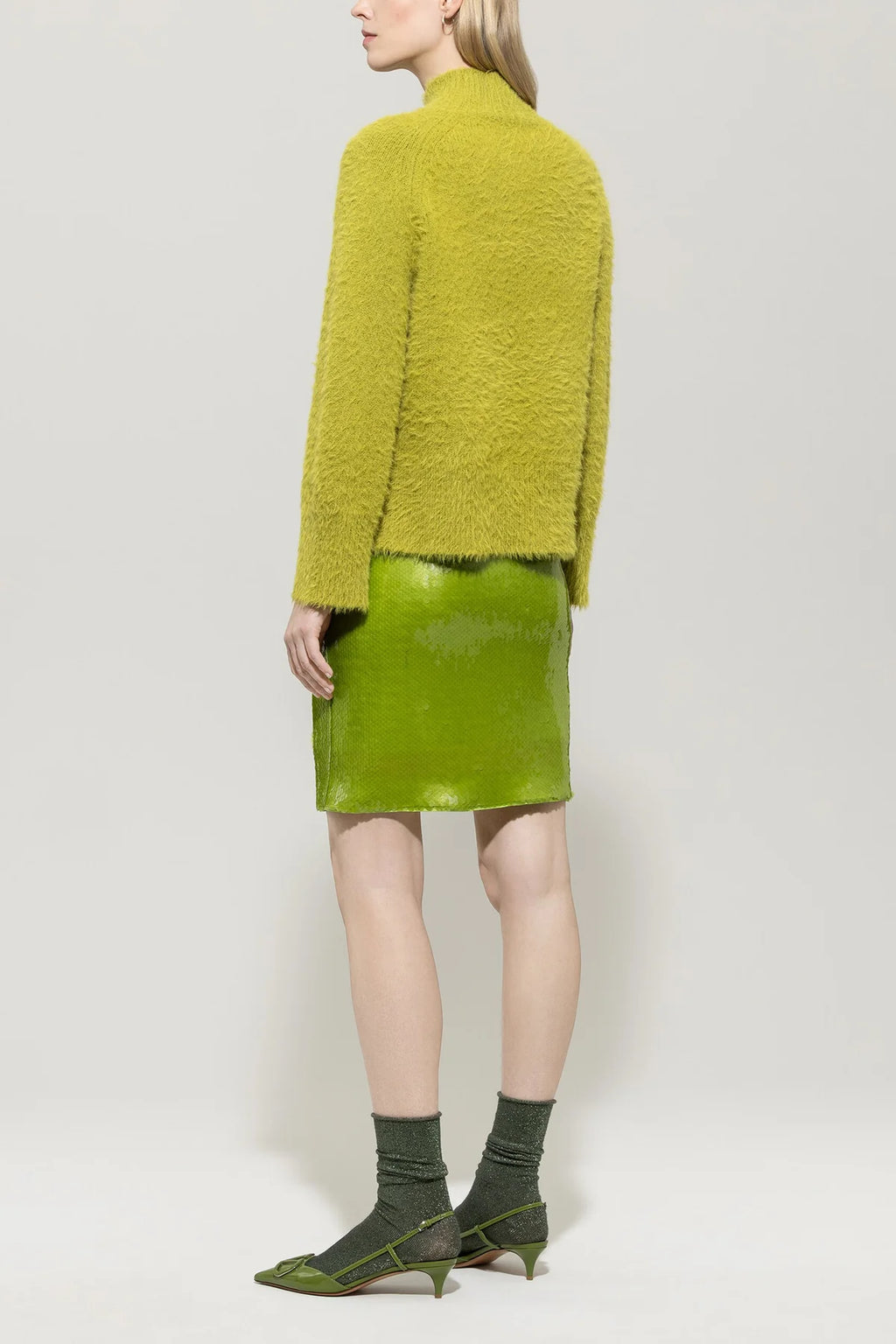 Мини пола с пайети - Luisa Cerano