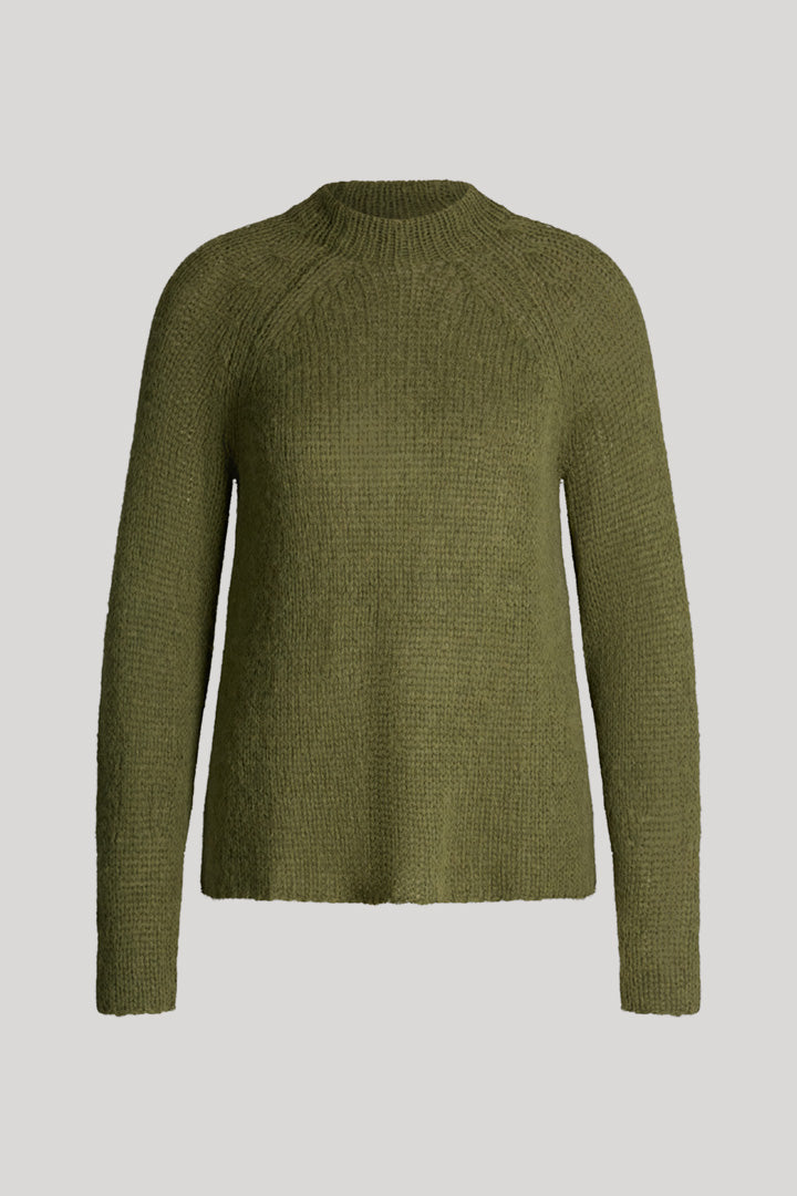 Плетен пуловер Kara в маслиненозелено - Joop