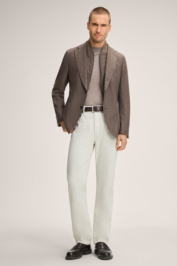Сако Trient от Вълнена Смес с Кашмир в Кафяв Нюанс - Windsor