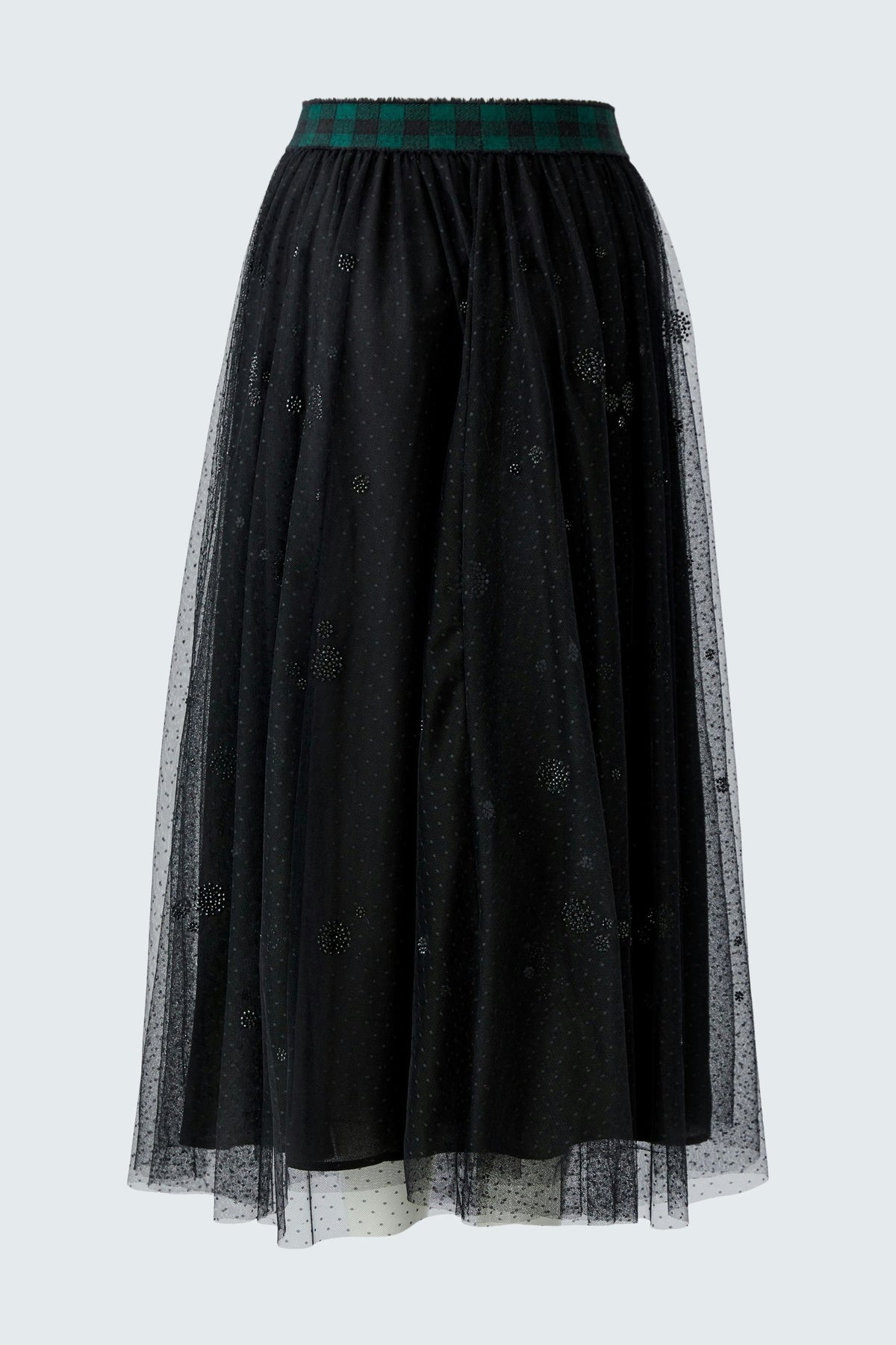 Дълга тюлена пола с блестящи камъчета - Oui 0099957-9990 - снимка 8